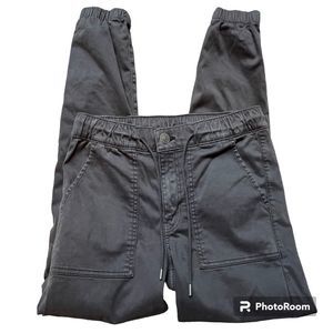 American Eagle Black Super Stretch Jogger Pants Size 8 Regular